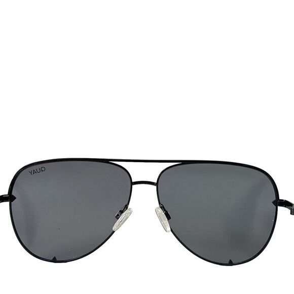 Quay Australia High Key Black Smoke Aviator Sunglasses main image 4